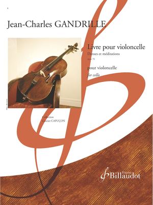 Jean-Charles GANDRILLE - Livre Pour Violoncelle