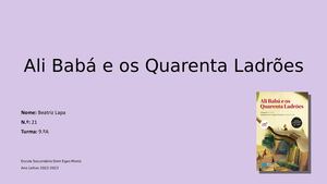 Ali Babá E Os Quarenta Ladrões