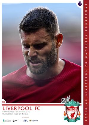 Liverpool v Manchester United matchday programme 2022/23