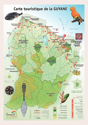 Carte Guyane Rando 2023