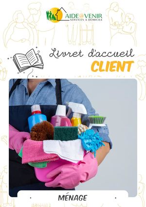 Livret accueil client MENAGE