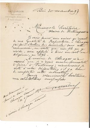 AMFAR NUM Recensement militaire 1893 de Fontenay-aux-Roses