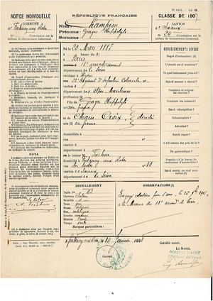 AMFAR NUM Recensement militaire 1907 de Fontenay-aux-Roses