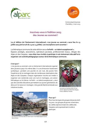 YAT2023 Pressrelease VD FR