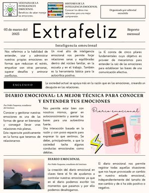 Periódico Reporte Corporativo Blanco