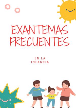 Exantemas En La Infancia