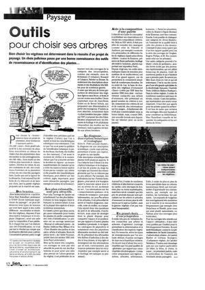 (ARBO-11)- Outils Pour Choisir Ses Arbres