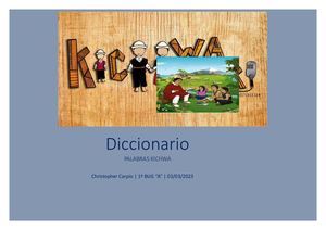 DIGLOSARIO_ KICHWA-ECUADOR