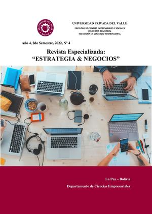 Revista Empresa Y Negocios Numero 4