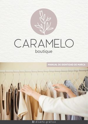 Manual De Identidad Caramelo Boutique