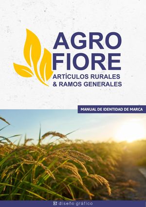 Manual De Identidad Agro Fiore