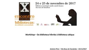 Da Biblioteca Híbrida à Biblioteca Ubíqua