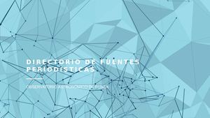 Directorio De Fuentes Periodisticas