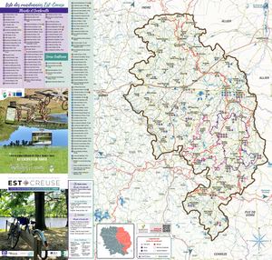 Carte Des Activités De Pleine Nature Est Creuse 2023 Hd