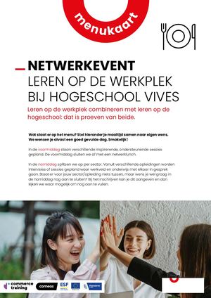 Netwerkevent Leren Op De Werkplek