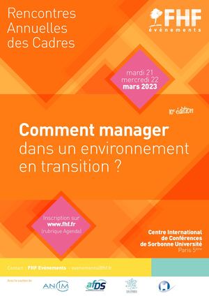 Programme des Rencontres Annuelles des Cadres 2023 - FHF