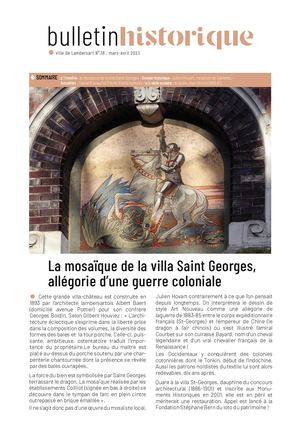 Bulletin Historique N° 38
