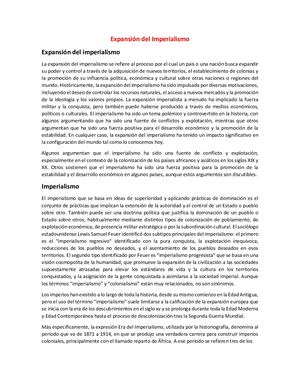 Expansión Del Imperialismo 2