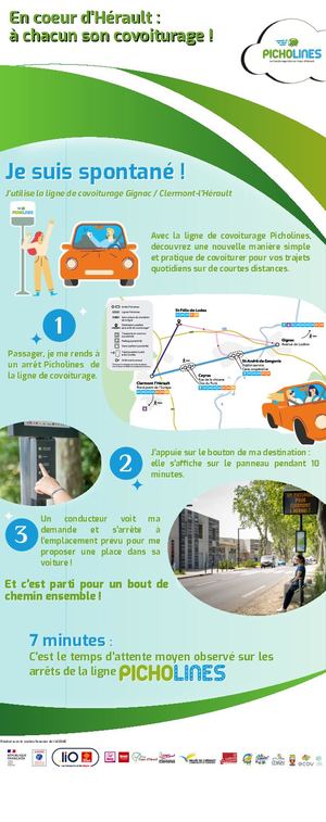 Kakemono Covoit Spontané.