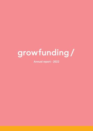 Growfunding Annual Report 2022