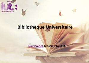 Nouveautés BU - Mars 2023