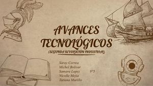 Avances Segunda Revolución Industrial