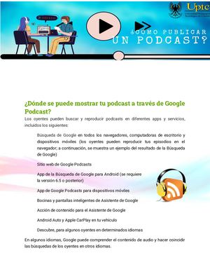 Publicar Podcast