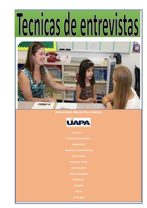 Trabajo Final Tecnicas De Entrevistas 00