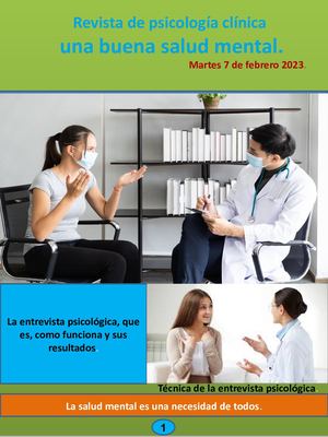 Técnica De La Entrevista, Trabajo Final