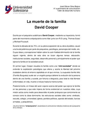 La Muerte De La Familia