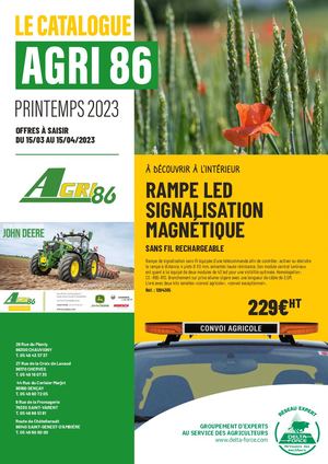 Catalogue Printemps Agri86