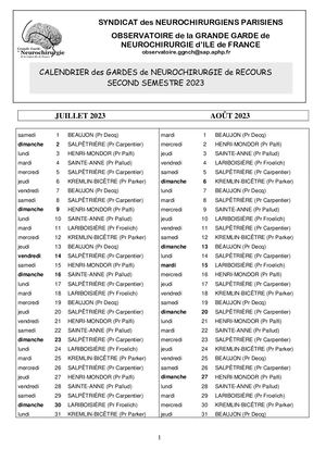calendrier_de_garde_de_neurochirurgie_de_recours_pour_le_2ème_semestre_2023