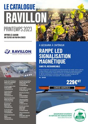 Catalogue Printemps 2023 Ravillon