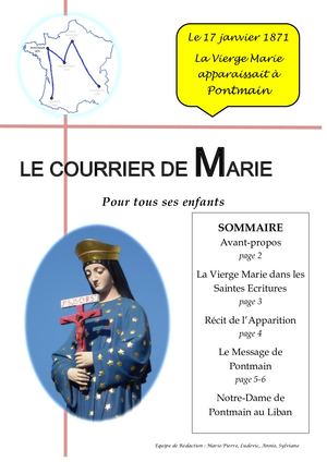 Le Courrier De Marie - Pontmain