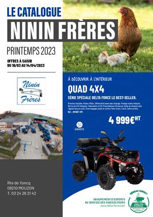 Catalogue Printemps 2023 Ninin Freres