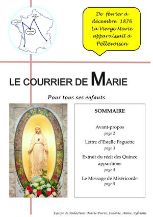 Le Courrier De Marie - Pellevoisin