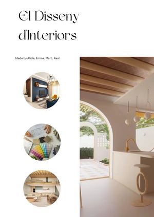 Calaméo - El Disseny D'interiors