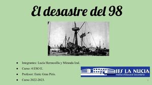 El Desastre Del 98 (2)