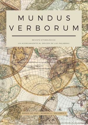 Revista Mundus Verborum, marzo, N.4, V.2