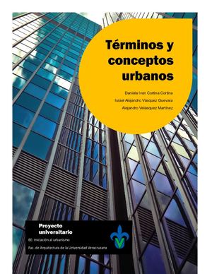 Terminos Y Conceptos Urbanos