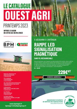 Catalogue Printemps 2023 Ouest Agri