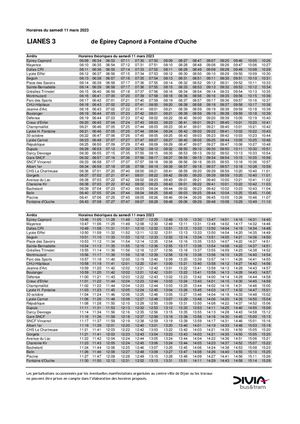 L3 Vers Fontaine D'Ouche - grève du samedi 11 mars