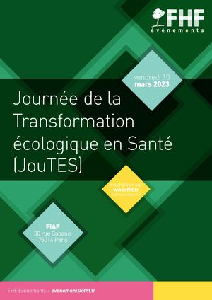 Journée de la Transformation Ecologique en Santé