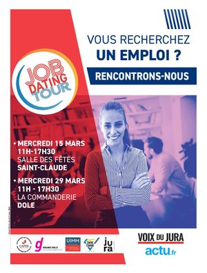 JOB DATING St Claude-2023