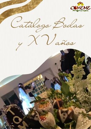 Catálogo Bodas