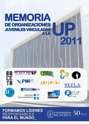Memoria Organizaciones UP 2011