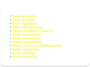 Tipologias Textuales