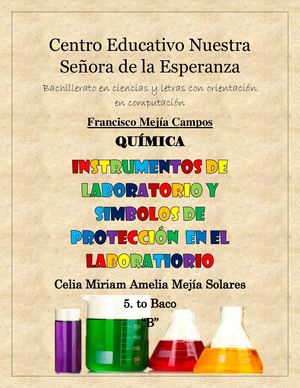 Intrumentos De Laboratorio Y Simbolos De P