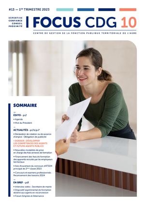 Focus trimestriel CDG 10 - N°13