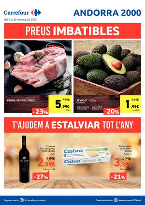 ANDORRA 2000 CARREFOUR - REF. 5 - PREUS IMBATIBLES